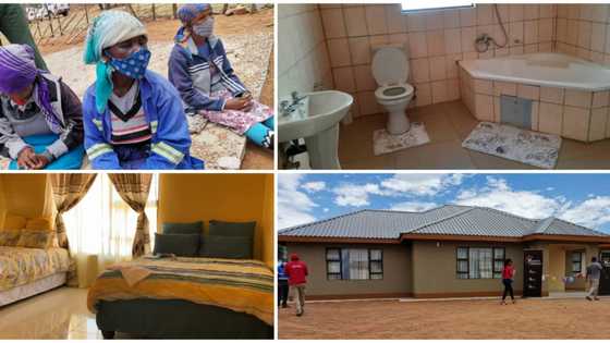 Company changes lives of poor family of 16 living in a tent, gifts them fully furnished 3-bedroom house