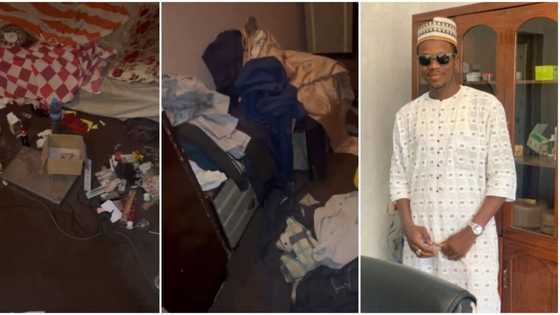 I really need a wife: Nigerian man laments, shares video of his scattered apartment, social media reacts