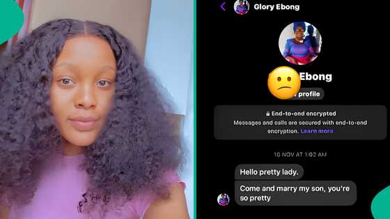 Nigerian lady displays Facebook message woman sent her on behalf of her son, elicits mixed reactions