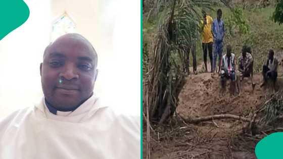 Nigerian reverend father dies in fatal accident as his car falls into river while going to church
