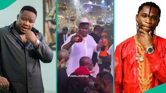 "Dem never release Akpi": Man taunts Cubana Chiefpriest at Anambra burial, video trends
