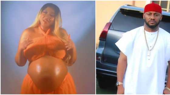 Yul Edochie sparks mixed reactions with video of Judy Austin’s baby bump: "The man is out of his senses"