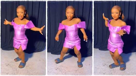 "She knows fashion": Short-looking lady with great beauty dances sweetly, video goes viral on TikTok