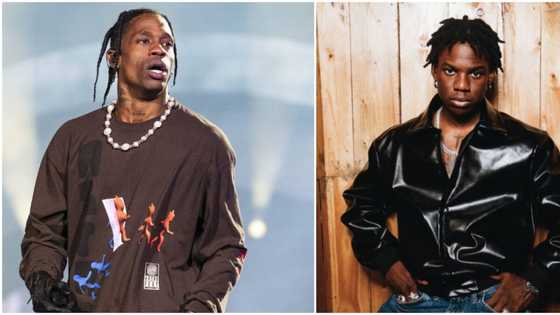 Rema links up with American rapper Travis Scott, video trends: "Afrobeats doings"