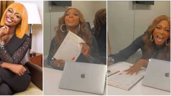 Boss lady: Fans react as BBNaija's Ka3na gifts herself lands and diamonds as early birthday presents