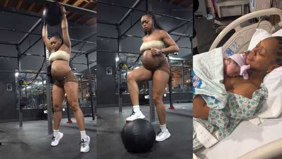 "My water broke": Physically fit woman in 39th week of pregnancy storms gym, gives birth after excercise
