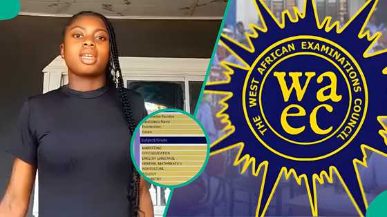 WAEC 2026: Nigerian girl reacts to D7 in English language, shares next line of action