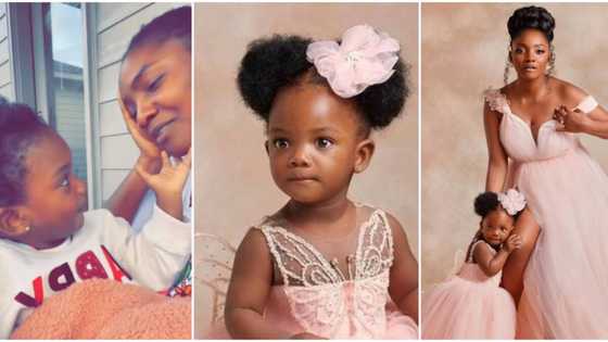 I love you mummy: Fans moved to tears as Simi shares emotional video on daughter Adejare's birthday
