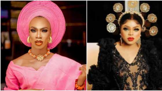 Your N100k did nothing, you didn't make me: Fresh drama as James Brown clears senior colleague Bobrisky