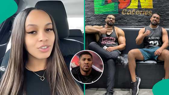 Old beach video of Anthony Joshua and friends resurfaces after death of his coach and trainer