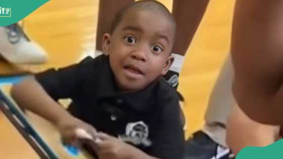 Little boy who aspires to become coach showcases his talent
