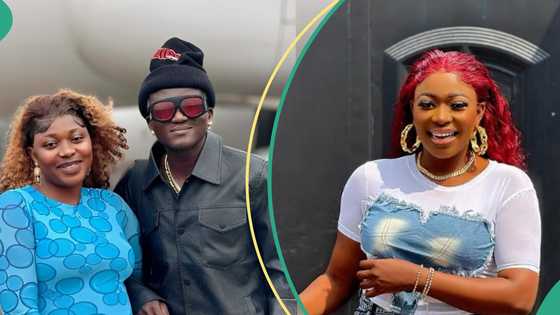 Portable’s baby mama addresses rumors of forcing relationship with him: “Can you force a man?”