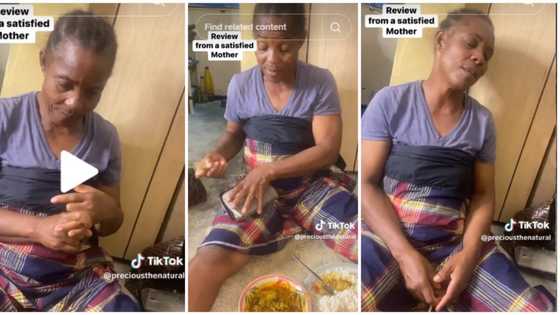 "The girl sabi cook": Satisfied Nigerian mum hypes daughter after eating her food, rewards her in lovely video