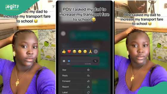 “Justice for fathers”: Daughter requests for 45k transport fare from father, he reacts