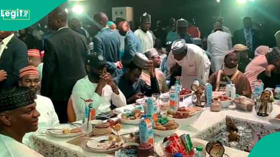 Ramadan: Ɗan Shugaba Bola Tinubu ya yamutsa siyasar Kano a wurin buɗa bakin azumi