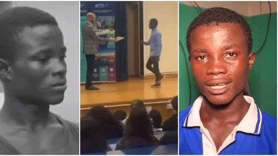 Young boy who scored 8 A's in WAEC emerged best student in economics at Brunel University London