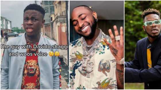 Video of young man who speaks and acts exactly like Davido, Broda Shaggi, and Officer Woos stirs reactions