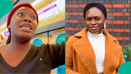 Nigerian woman boldly preaches gospel on train in UK, video elicits mixed reactions