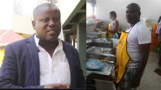 Man who once hawked pure water under hot sun becomes owner of a restaurant, his story finally changes