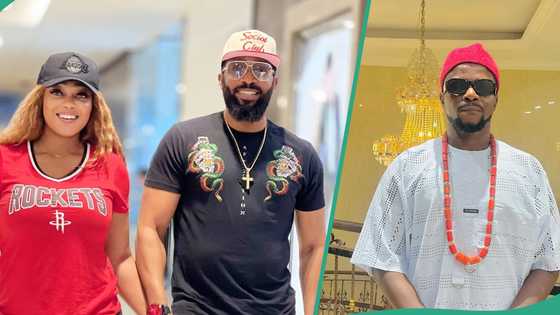 Stanley Ontop makes allegation against Peggy Ovire's hubby: "He dey do man, woman"