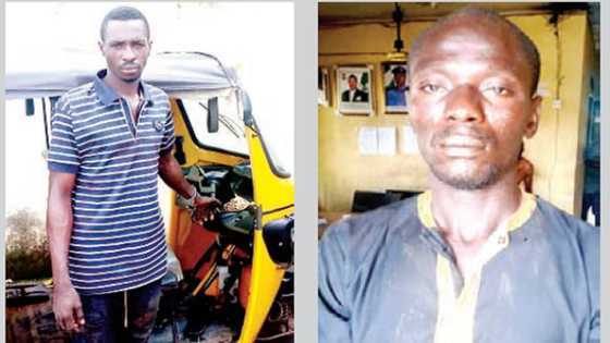 'Yan fashi sun kwarara wa mai keke napep ruwan zafi a fuska, sun shiga hannu nan take (Hotuna)