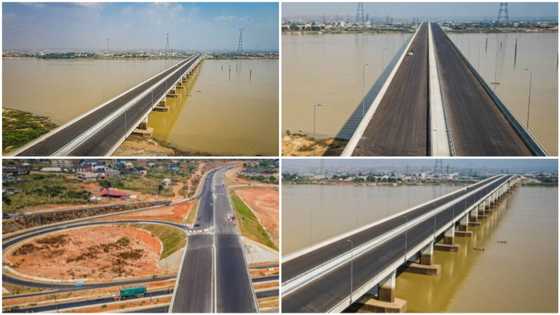 BREAKING: History made as Second Niger Bridge opens to vehicular movements, 1st man to drive through shares experience