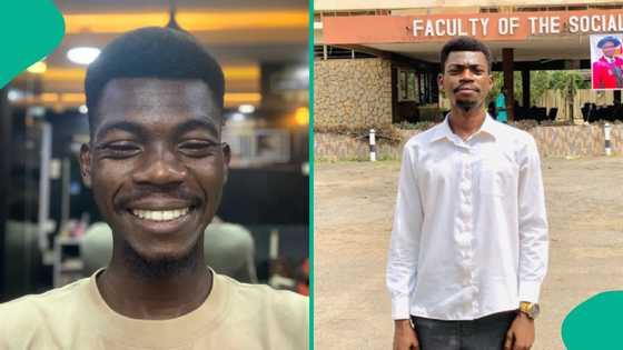 University of Ibadan student expresses joy after finishing 100 level in 7 months