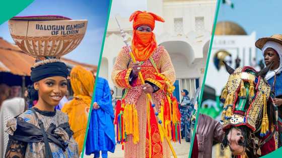 Stunning photos from Ilorin 2024 Durbar Festival trend, Reactions: "Keeping the culture alive"