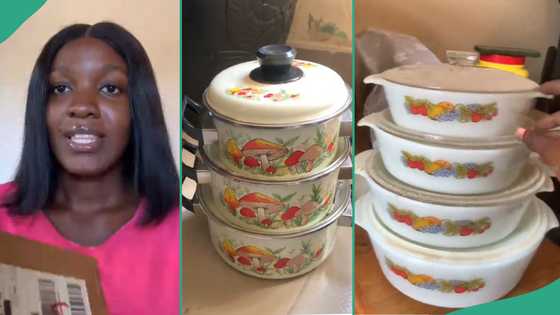 Woman keeps her wedding plates for 42 years, shares them among her children