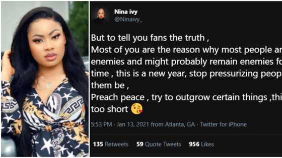 Nina blames fans for creating enmity between ex-BBNaija housemates