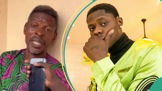 Mohbad's dad jumps on 'gift gift' trend on TikTok, receives lion reportedly worth $400 and more