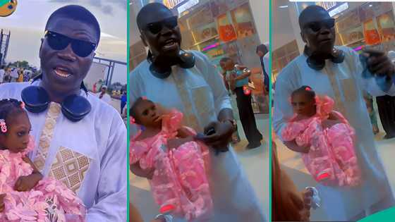 Man with special needs daughter cries out as staff chase them out of mall because of his child