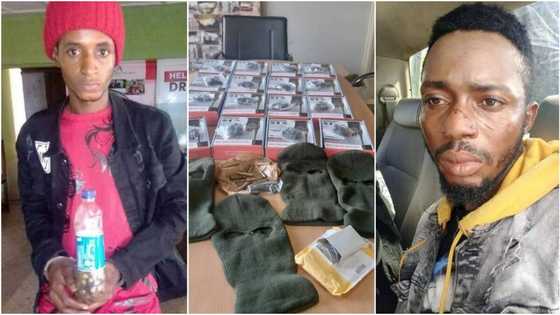 Photos show ‘fake soldier’, accomplice caught with ammunition, communication gadgets for bandits