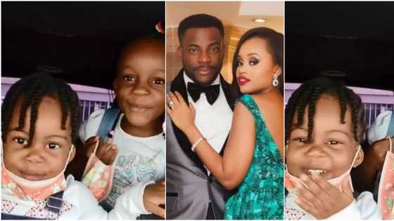 Ebuka’s wife and cute daughters celebrate him with adorable video on 39th birthday