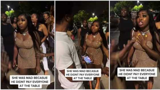 Ba zan biya ba: Bidiyon matashin da ya ki biyan kudi bayan budurwa ta kwaso kawaye 18 wurin cin abinci