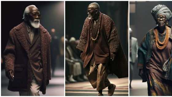 AI-generated photos of elderly people on fashion runway wows internet users