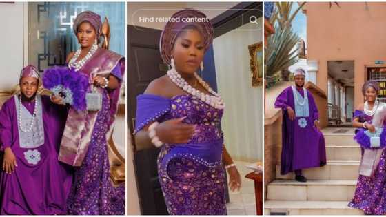 Video shows funny moment Nigerian bride told groom to send her bride price to her OPay account, causes stir