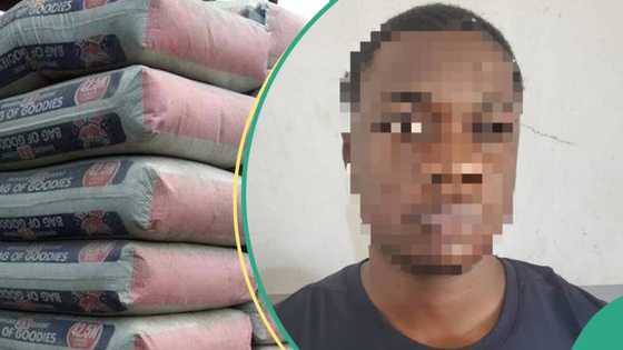 "He's bought Toyota car": Police arrest man scamming Nigerians with fake Dangote Cement price slash