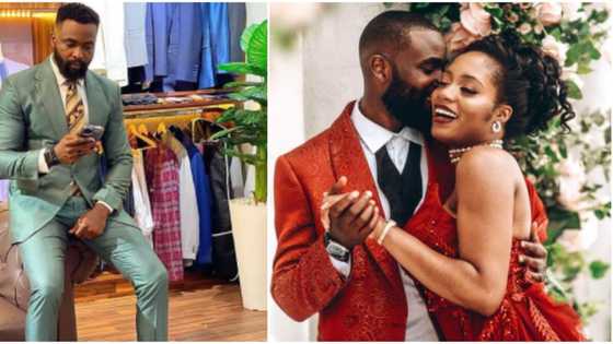 Ex-BBNaija housemates Khafi and Gedoni mark 1st wedding anniversary, wife sends lovely message to husband