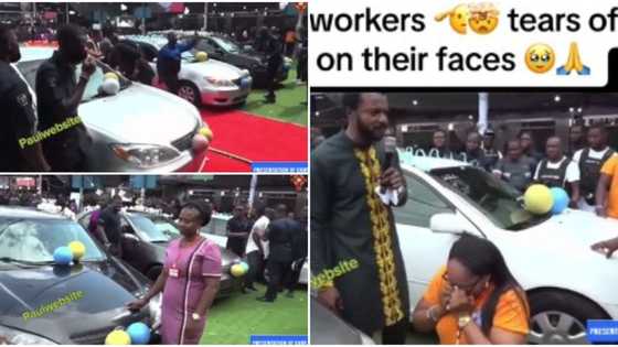 Zion Ministry pastor Evang Ebuka Obi surprises 5 church workers with new cars in emotional video