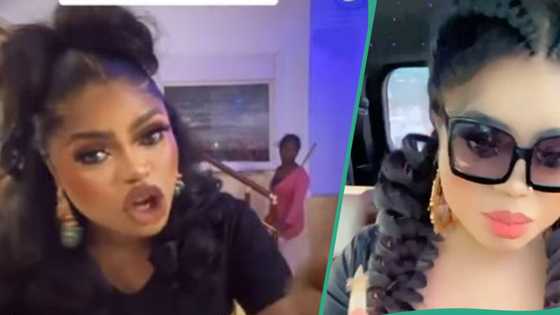 "How can you be showing "mobu" on my Live video": Angry Bobrisky slams housegirl, fans react