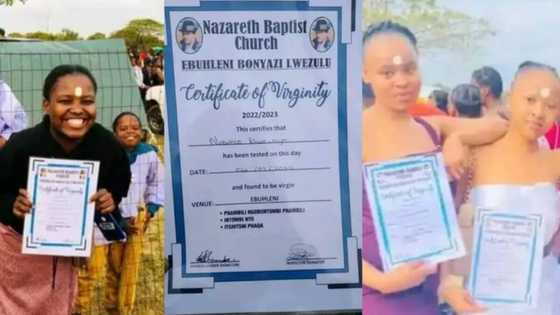 Hotuna: Fasto ya ba 'yan matan coci satifiket din budurci bayan anyi musu gwaji da tantancewa