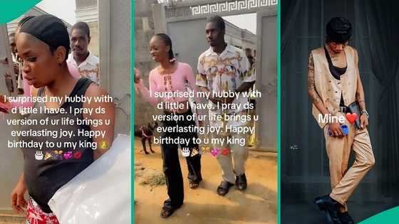 Man's reaction disappoints many after wife goes extra mile to please him on birthday, video trends