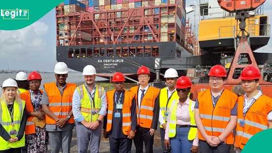 Nigerian port makes history, receives world’s largest container vessel