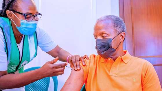 Osinbajo receives second dose of COVID-19 vaccine in Aso Rock