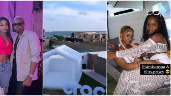 Bouncing castle, floater, other little kids items spotted as Iyabo Ojo's daughter, friends throw Gen Z party