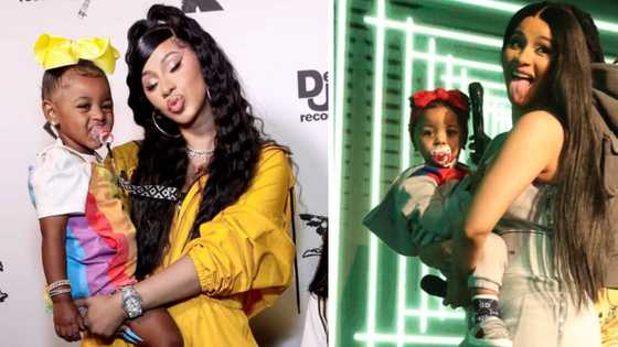 Cardi B's daughter Kulture cannot get enough of her little brother in adorable video, calls him perfect