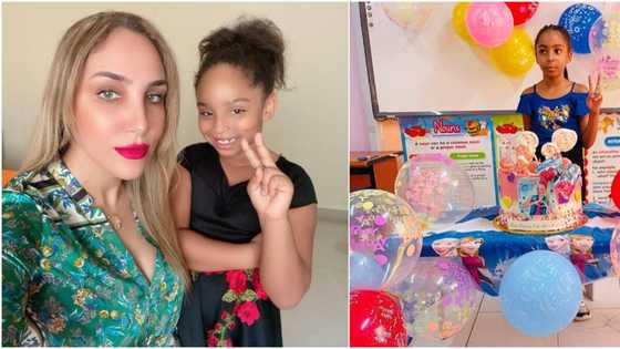 Ned Nwoko's Moroccan wife Laila celebrates daughter as she turns a year older