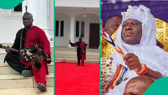 Olojo Festival 2025: Esu's performance at Ooni of Ife's palace draws reactions as video trends