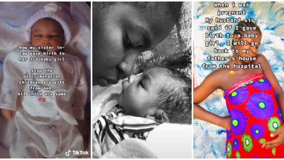 "It was a baby girl": Nigerian mum celebrates, says her newborn turned into a boy, shares video